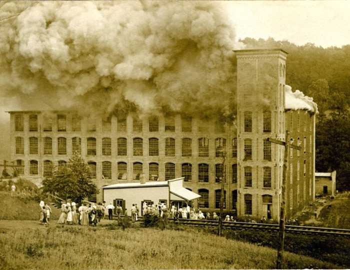 Avalon Mills Fire.